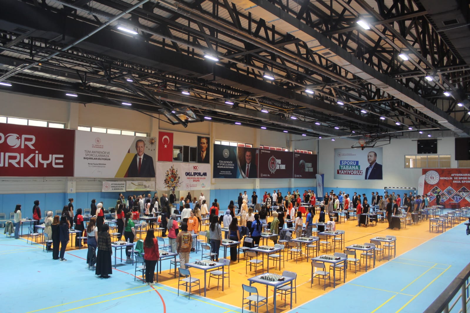 KYK Satranç Türkiye Şampiyonası Heyecanı Afyonkarahisar’da Başladı