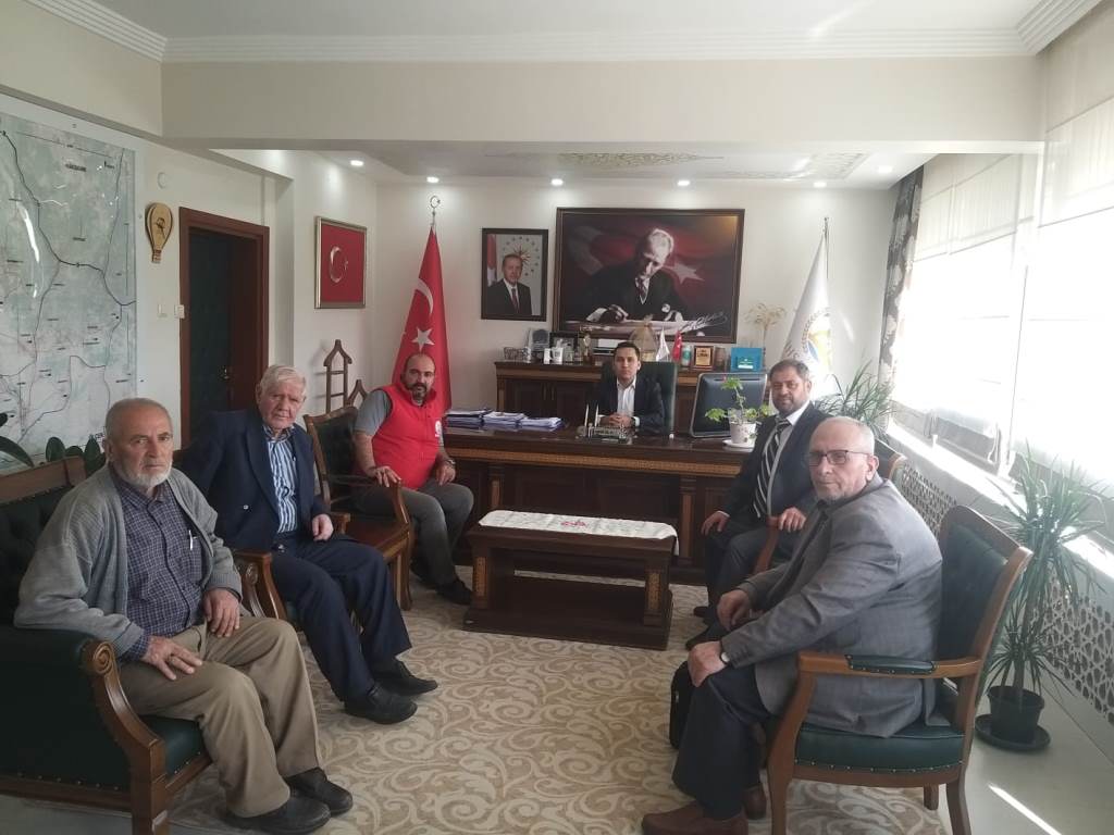 AFKEYDER KAYMAKAM BİLDİRİCİ'Yİ ZİYARET ETTİ