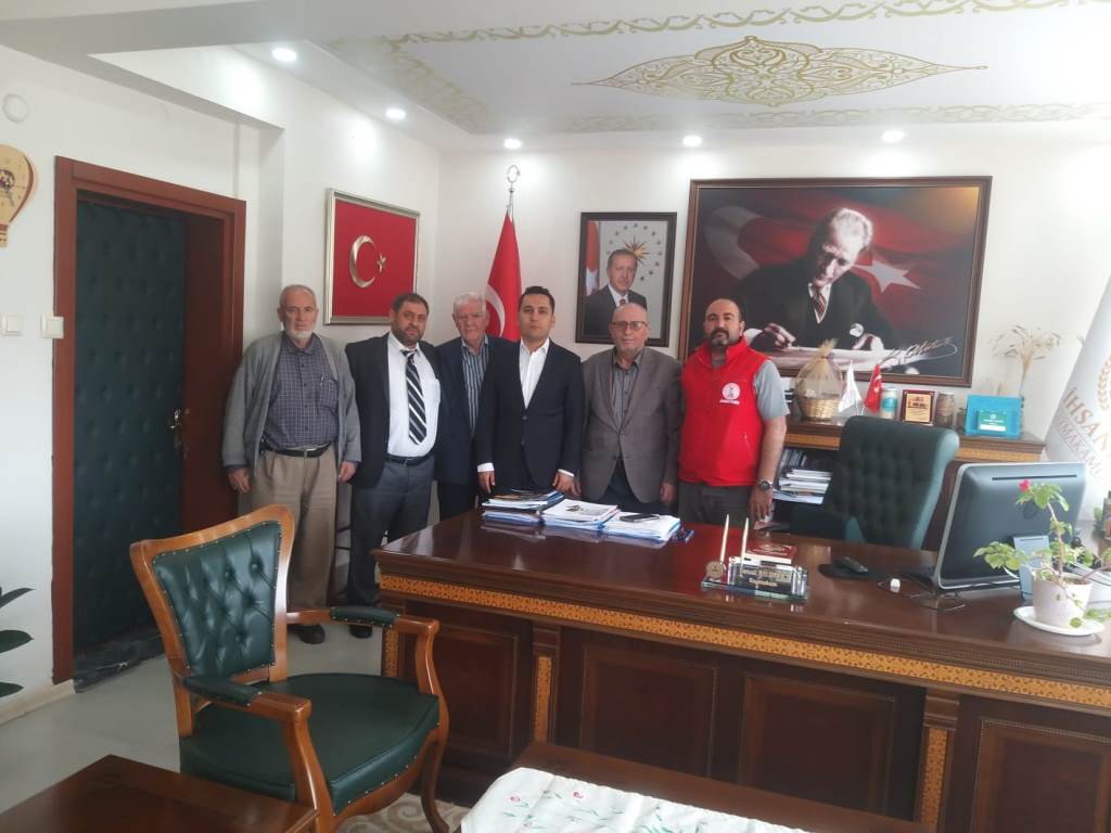 AFKEYDER KAYMAKAM BİLDİRİCİ'Yİ ZİYARET ETTİ