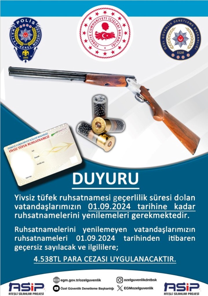 EMNİYET UYARDI!