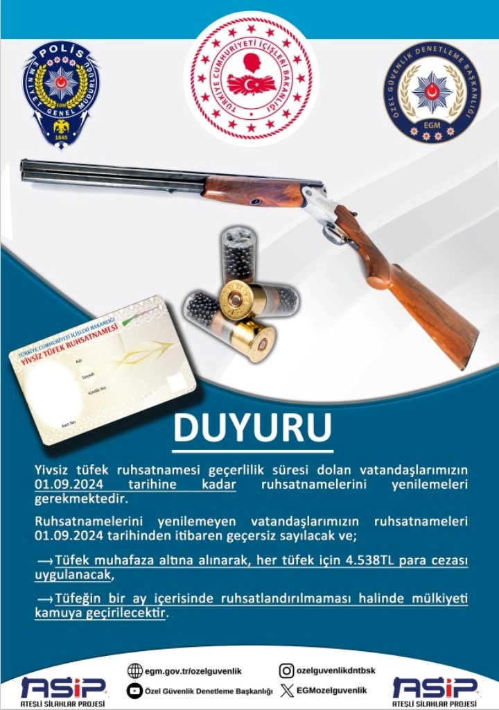 EMNİYET UYARDI!