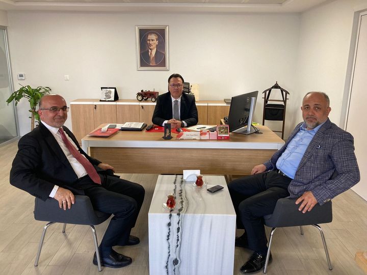 Ziraat Bankası Müdürü Öreni’ ziyaret ettiler