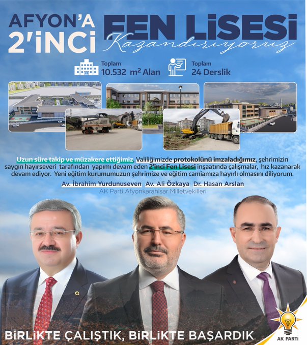 ÖZKAYA SOSYAL MEDYA ÜZERİNDEN HAYIRLI OLSUN DİYEREK DUYURDU