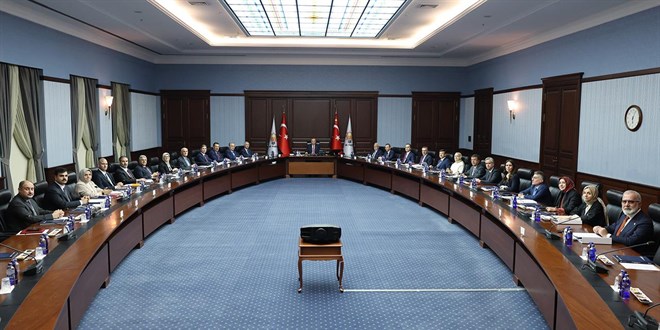 AK Parti MYK toplanıyor