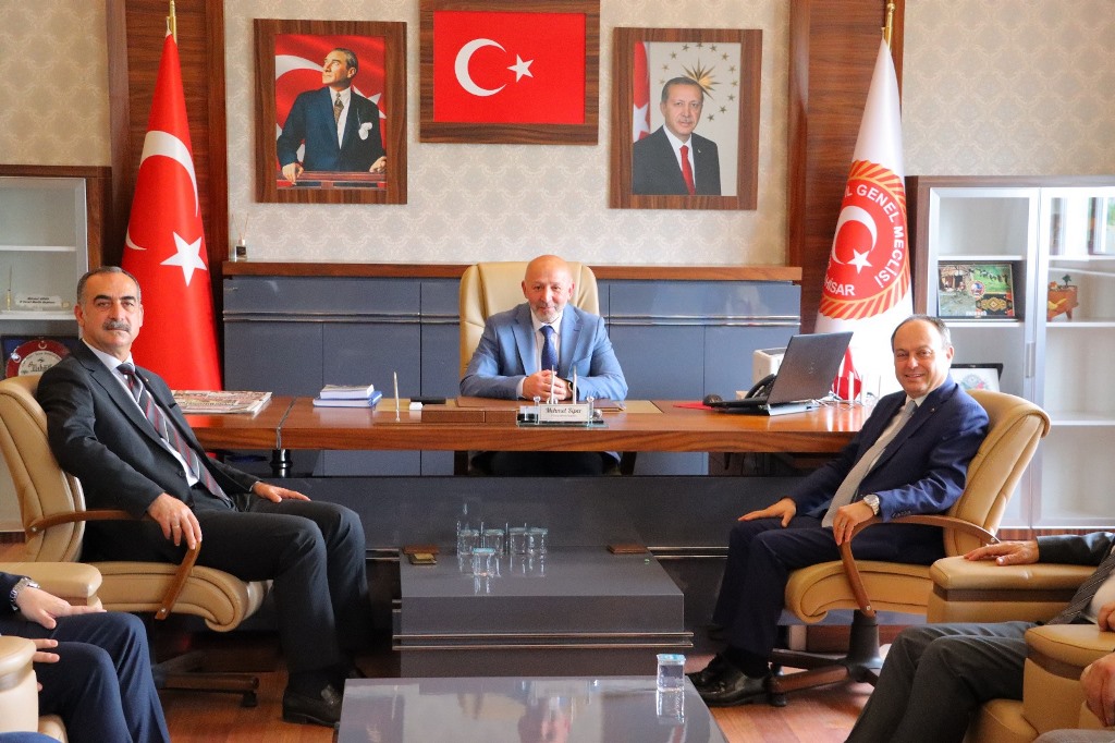 ATSO'DAN İL GENEL MECLİSİ BAŞKANI SİPER'E ZİYARET