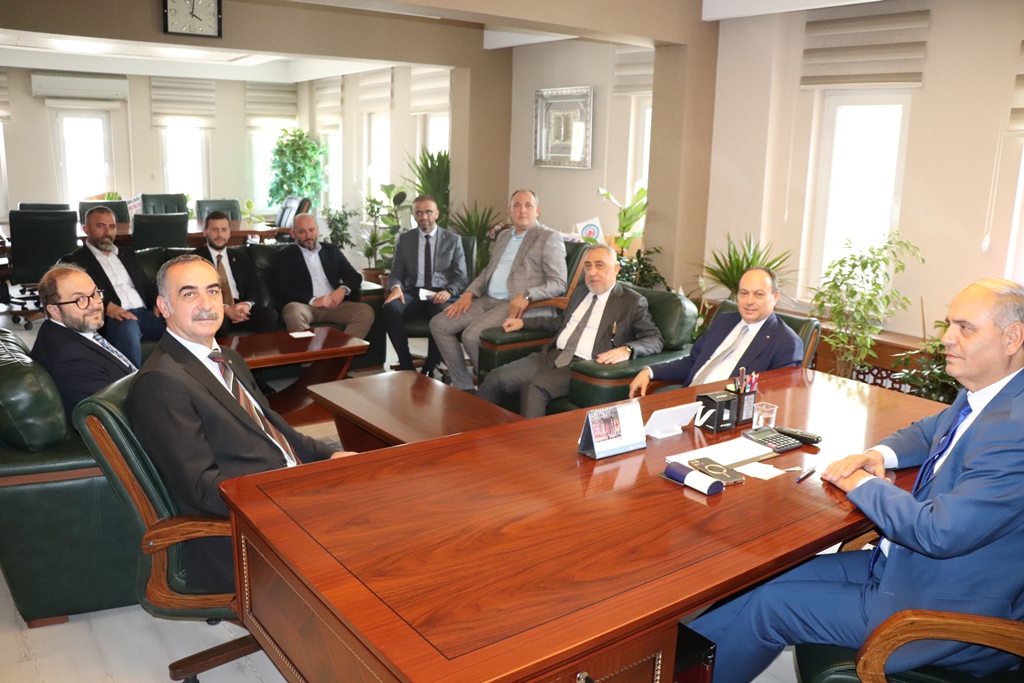 ATSO'DAN ERKMEN BELEDİYE BAŞKANI ŞAHİN'E ZİYARET