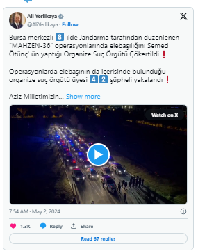 8 İlde "Mahzen-36" Operasyonları Düzenlendi