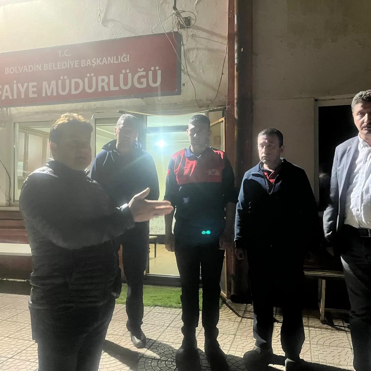Bolvadin Belediye Başkanı Aynacı  İtfaiye Teşkilatını Ziyaret Etti