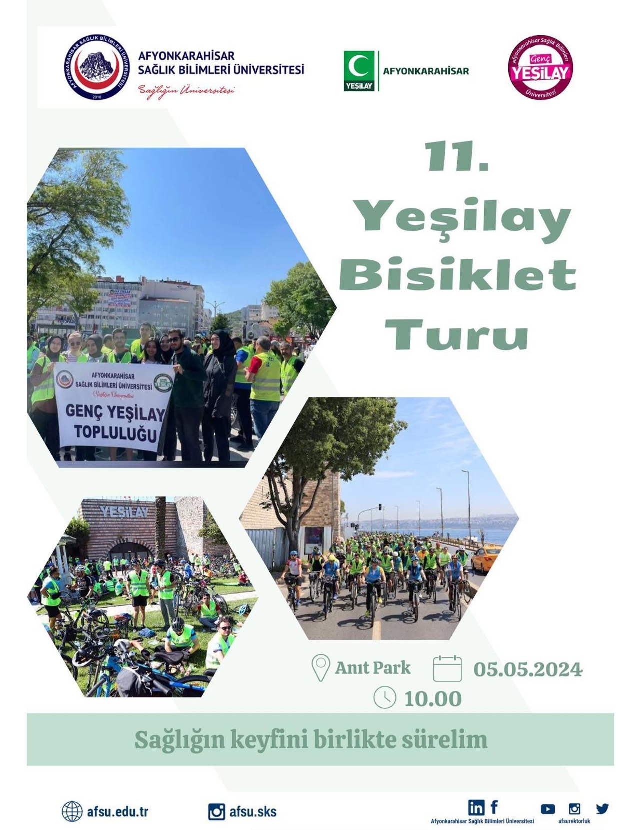 AFSÜ'nün Öğrencileri Bisiklet Tutkunlarını Davet Etti