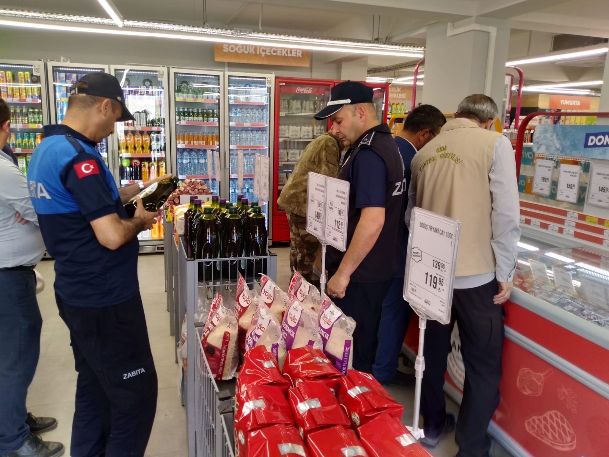 Bolvadin’de Marketlere Yönelik Denetim