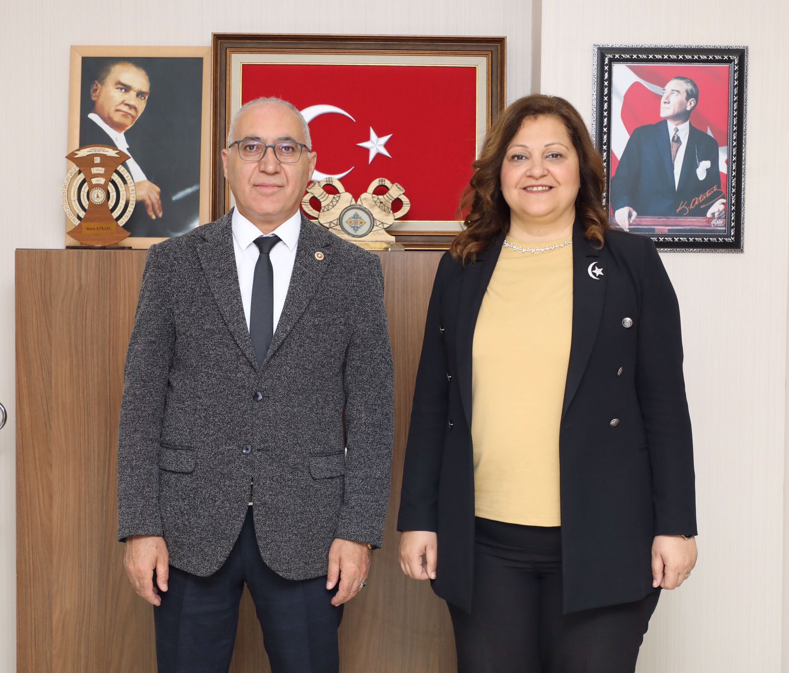 Gelecek Partili Demir'den Topuklu Efe'ye Ziyaret