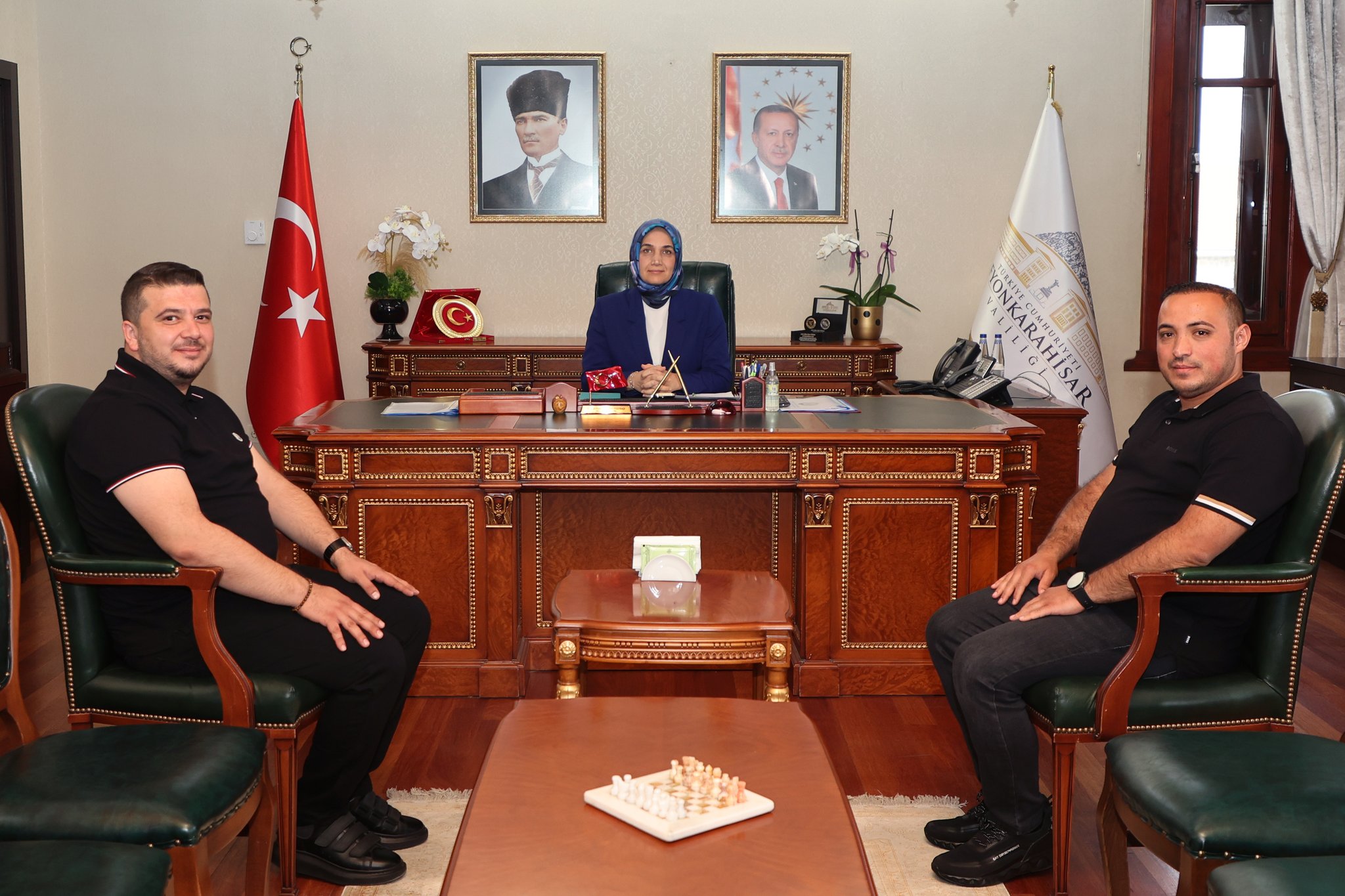 Ödüllü İhracatçılar, Valilik Makamında!