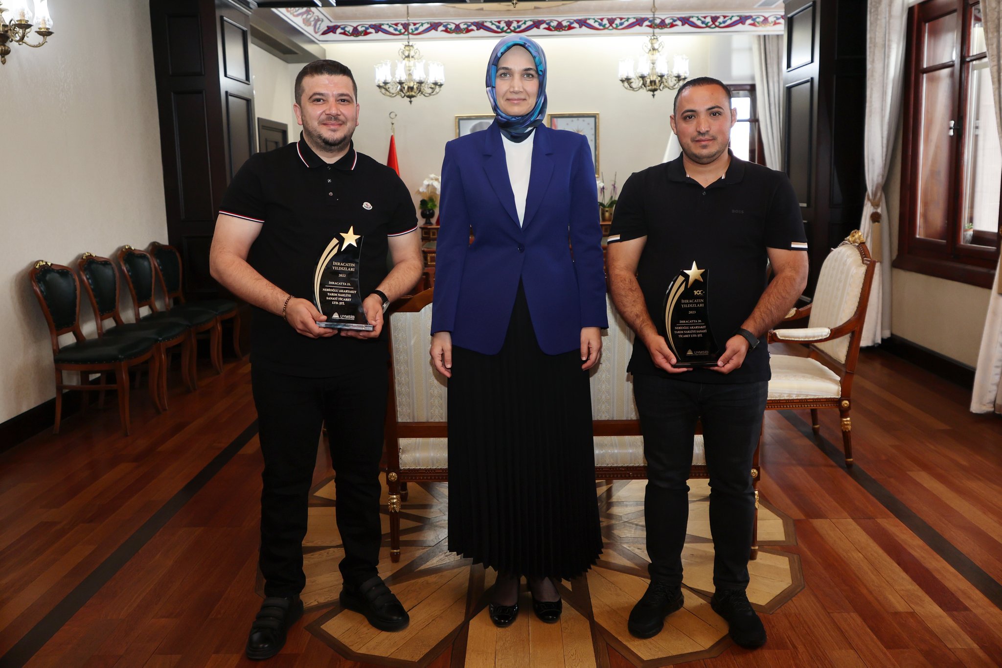 Ödüllü İhracatçılar, Valilik Makamında!