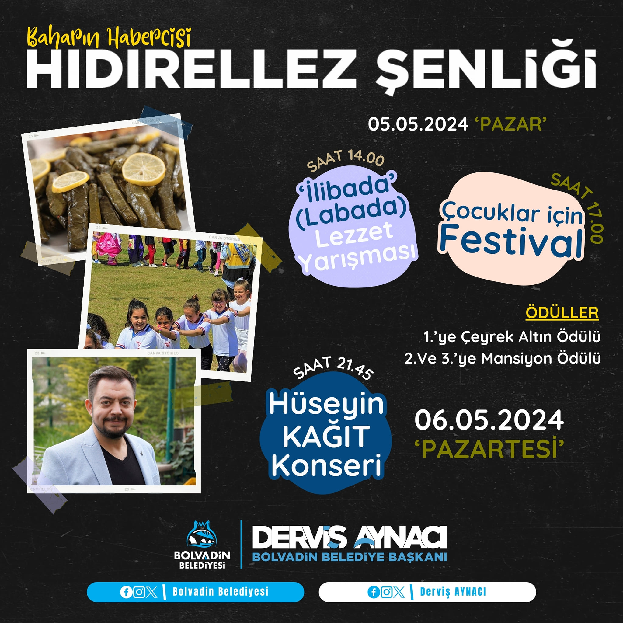 Bolvadin'de Şenlikler Başlıyor Başkan Aynacı Etkinlikleri Yakından Takip Ediyor