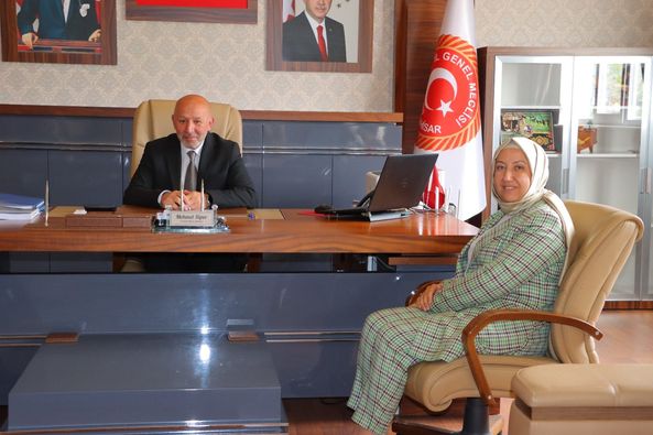 Başkan Kılıçarslan'dan İGM Başkanı Siper'e Ziyaret