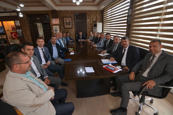 Başkan Öztaş İlk Toplantısını Yaptı