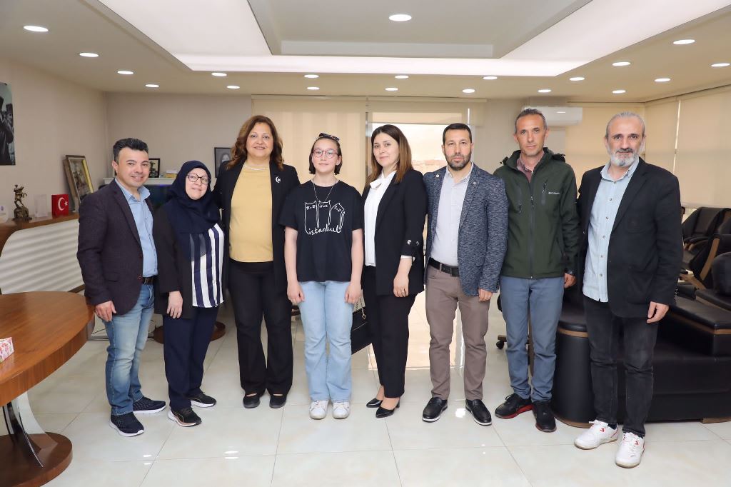STAJ VE ÇIRAKLIK DERNEĞİ'NDEN BAŞKAN KÖKSAL'A ZİYARET