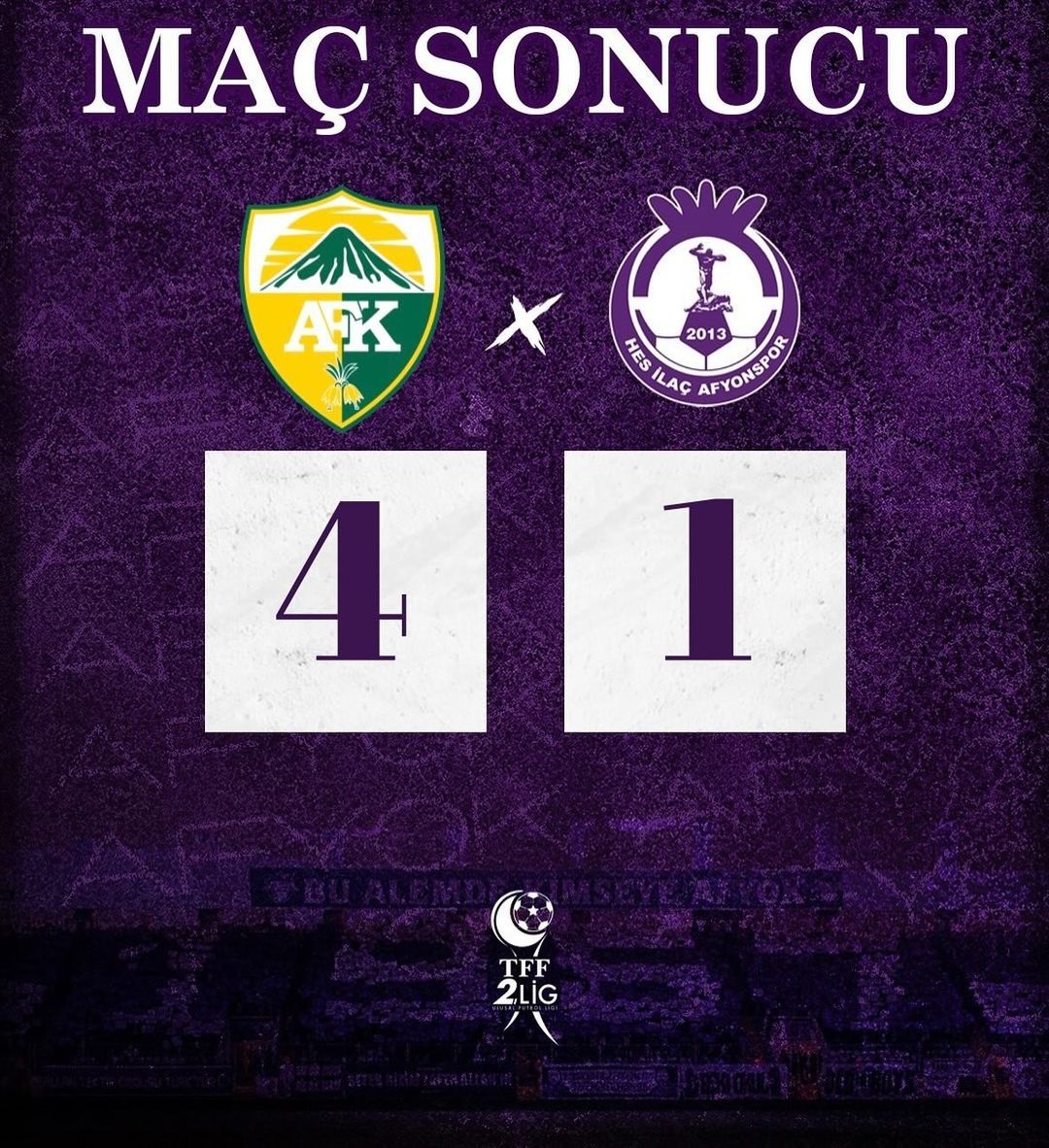 Afyonspor kümede kalarak sezonu kapattı