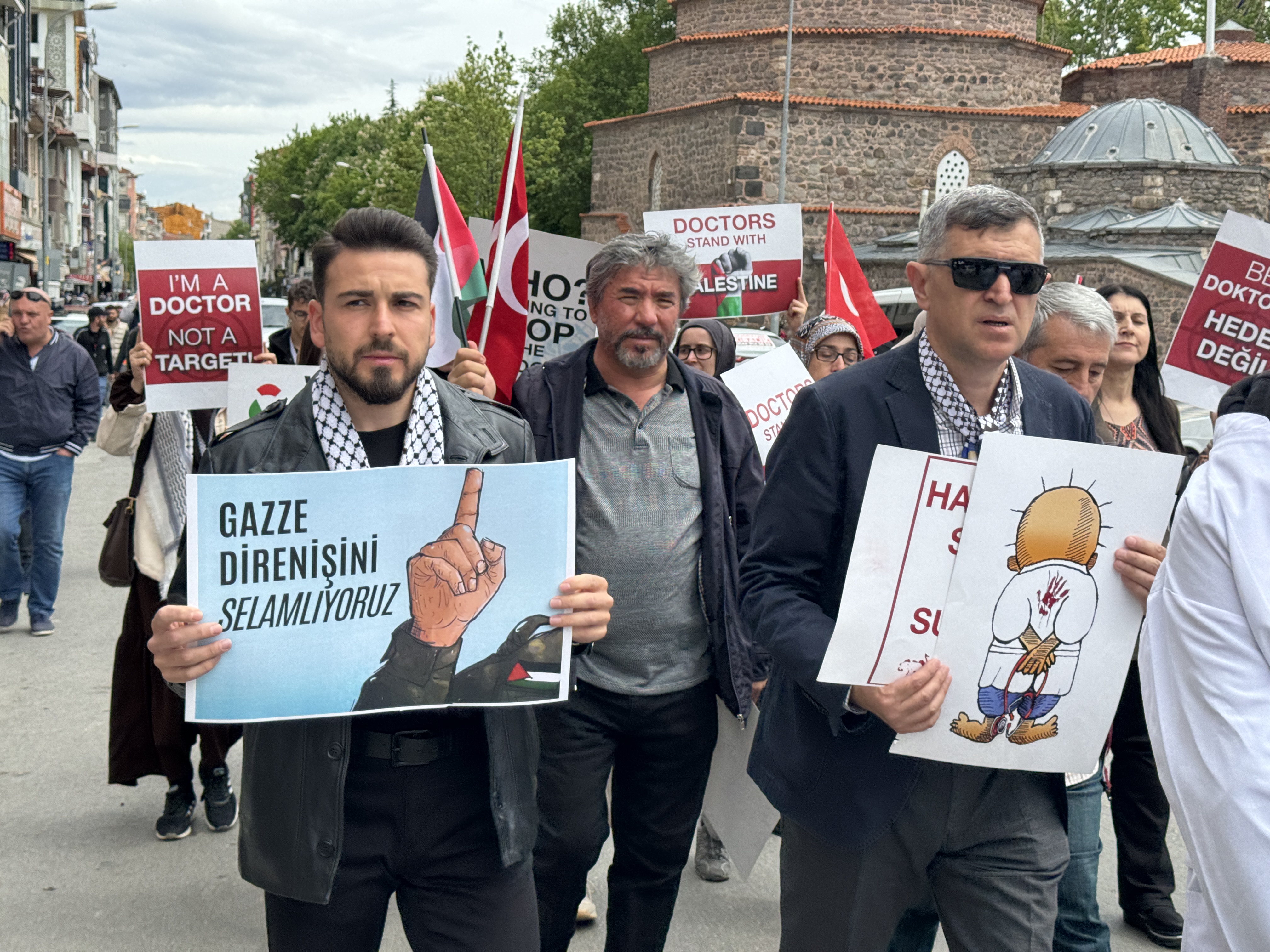 Afyonkarahisar'da Gazze'ye Destek İçin  "Sessiz yürüyüş"