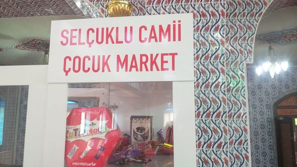 Selçuklu Camiinde ‘Cami- Çocuk Marketi’ Açıldı
