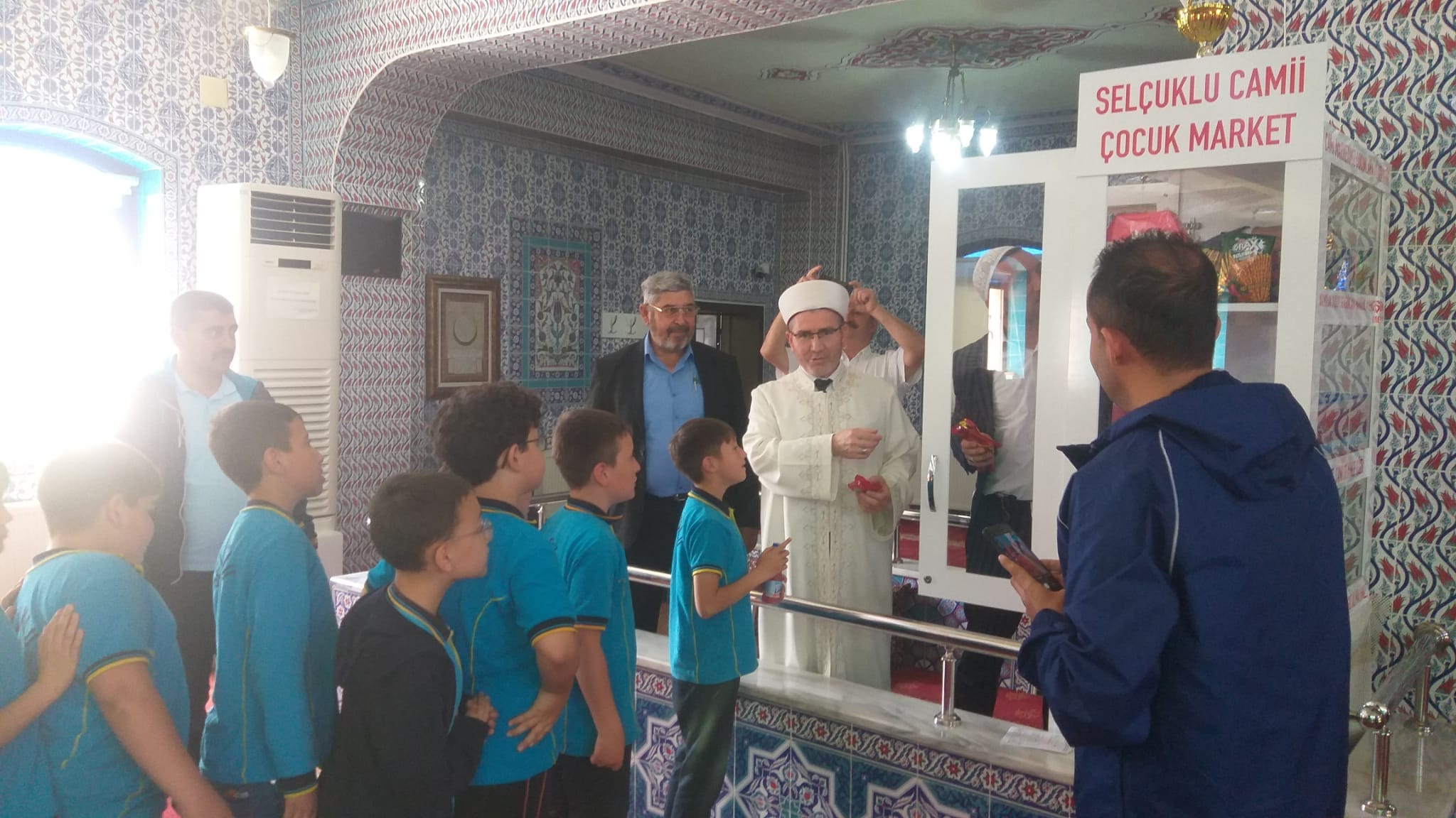 Selçuklu Camiinde ‘Cami- Çocuk Marketi’ Açıldı