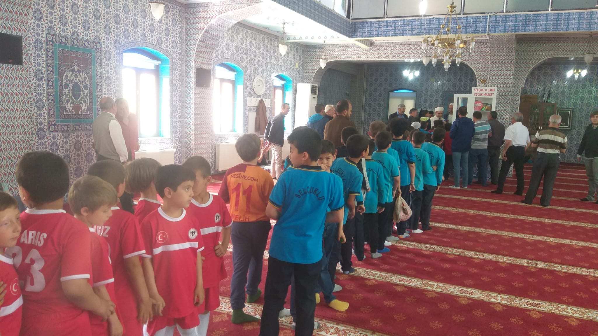 Selçuklu Camiinde ‘Cami- Çocuk Marketi’ Açıldı