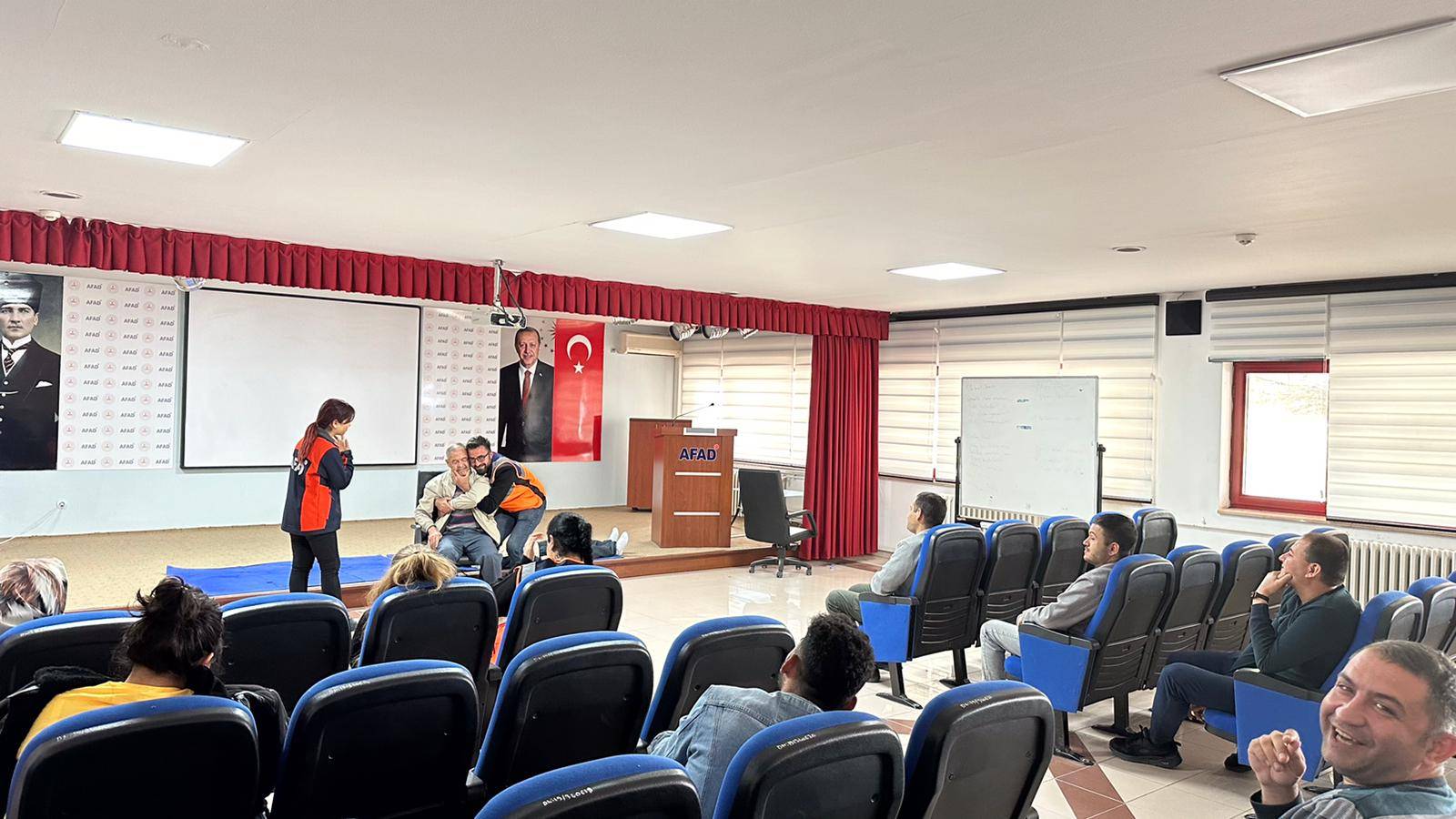 AFAD Ekipleri Eğitimlerini Sürdürüyor Gönüllüler Ekiplerden Tam Not Aldı