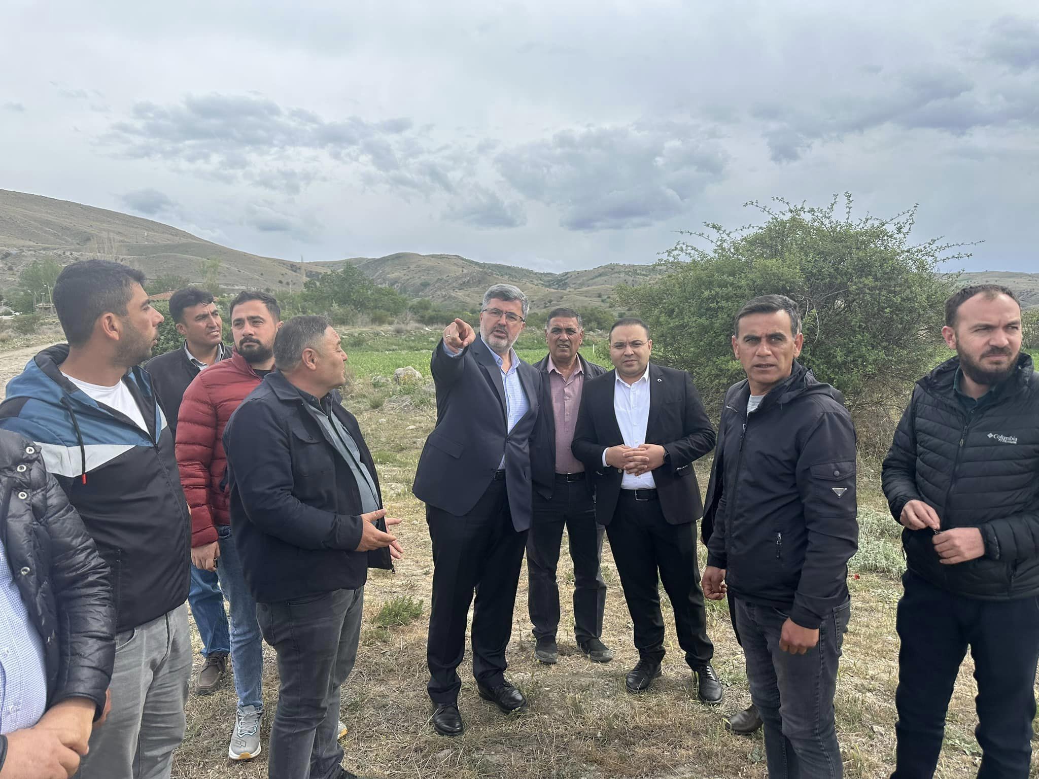 AK Partili Özkaya'nın Gündemi Tarım Oldu
