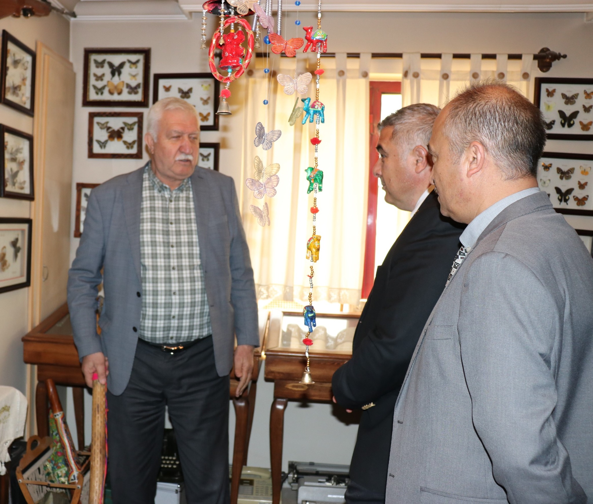 MÜDÜR SÜNNETCİ ALİMOĞLU MERMER FABRİKASINI ZİYARET ETTİ