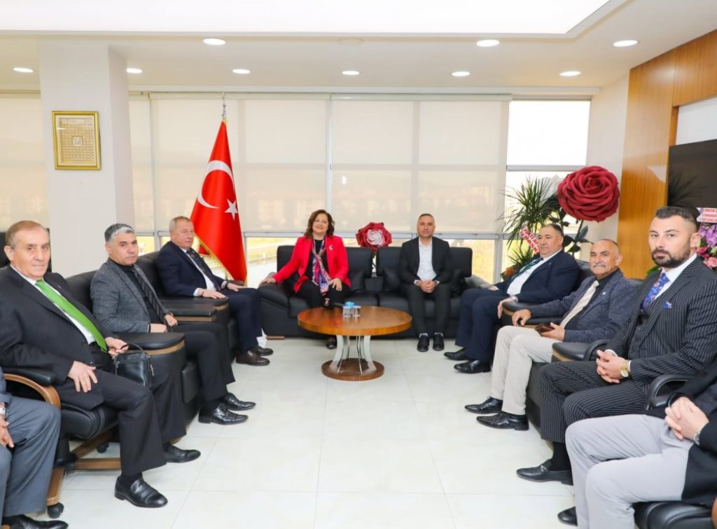 BAŞKAN KANTARTOPU'DAN KÖKSAL'A ZİYARET