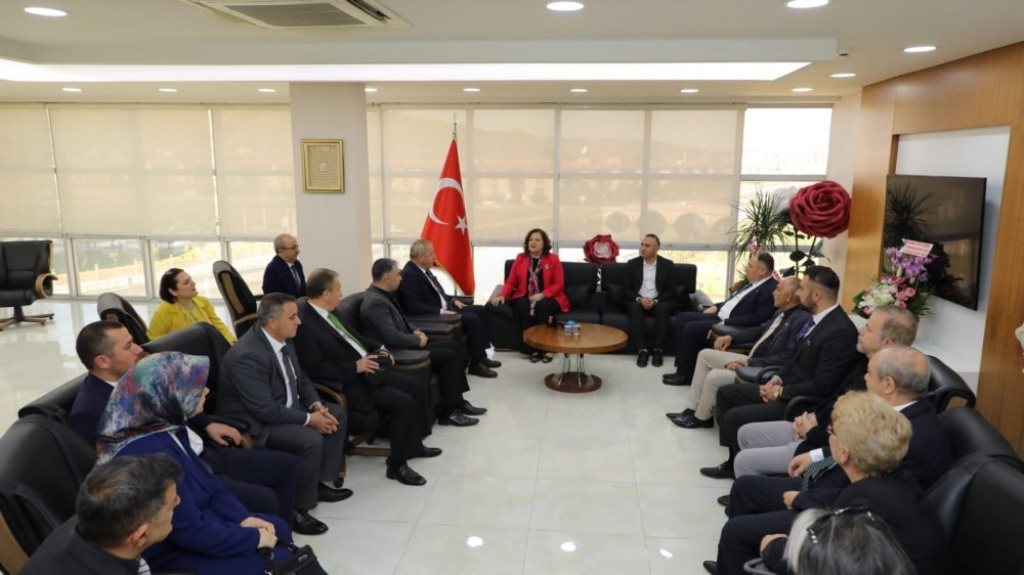 BAŞKAN KANTARTOPU'DAN KÖKSAL'A ZİYARET