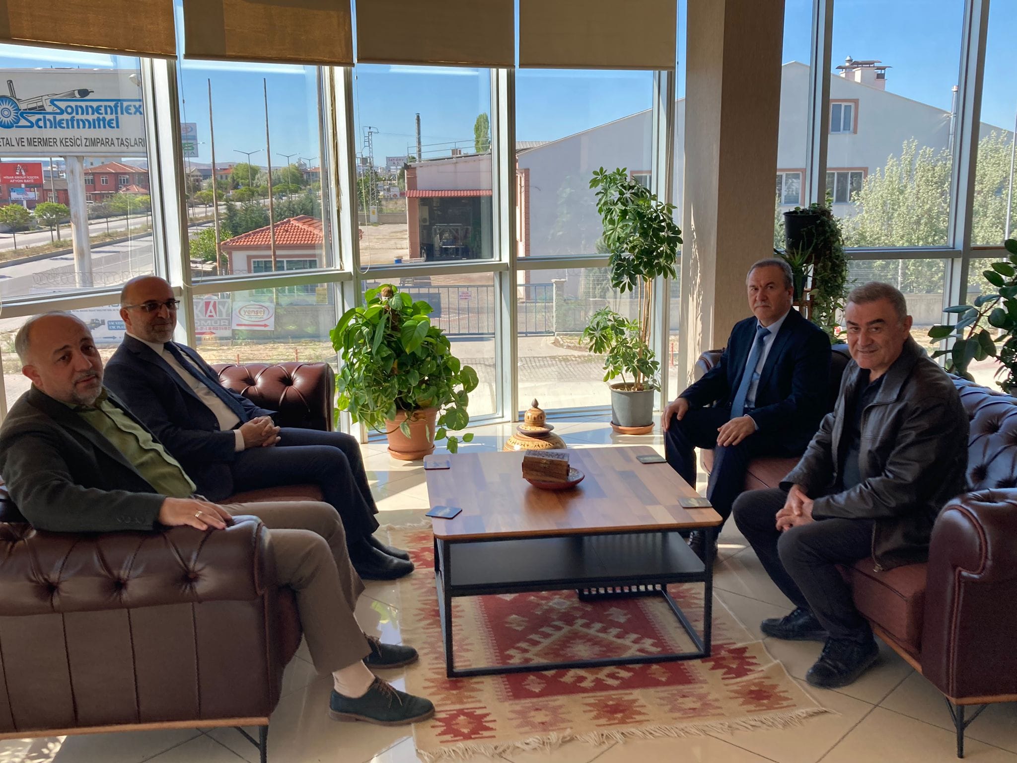 İMAMOĞLU    VE KASAPOĞLUNDAN  ESNAF ZİYARETİ