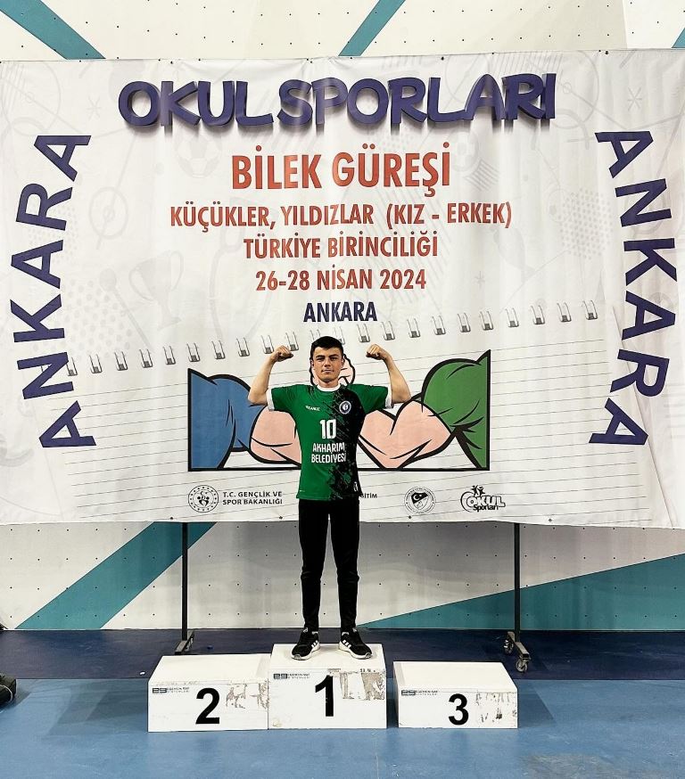 AFYON'LU SPORCU HÜSEYİN TEKİN, ÖNEMLİ BİR DERECE KAZANDI