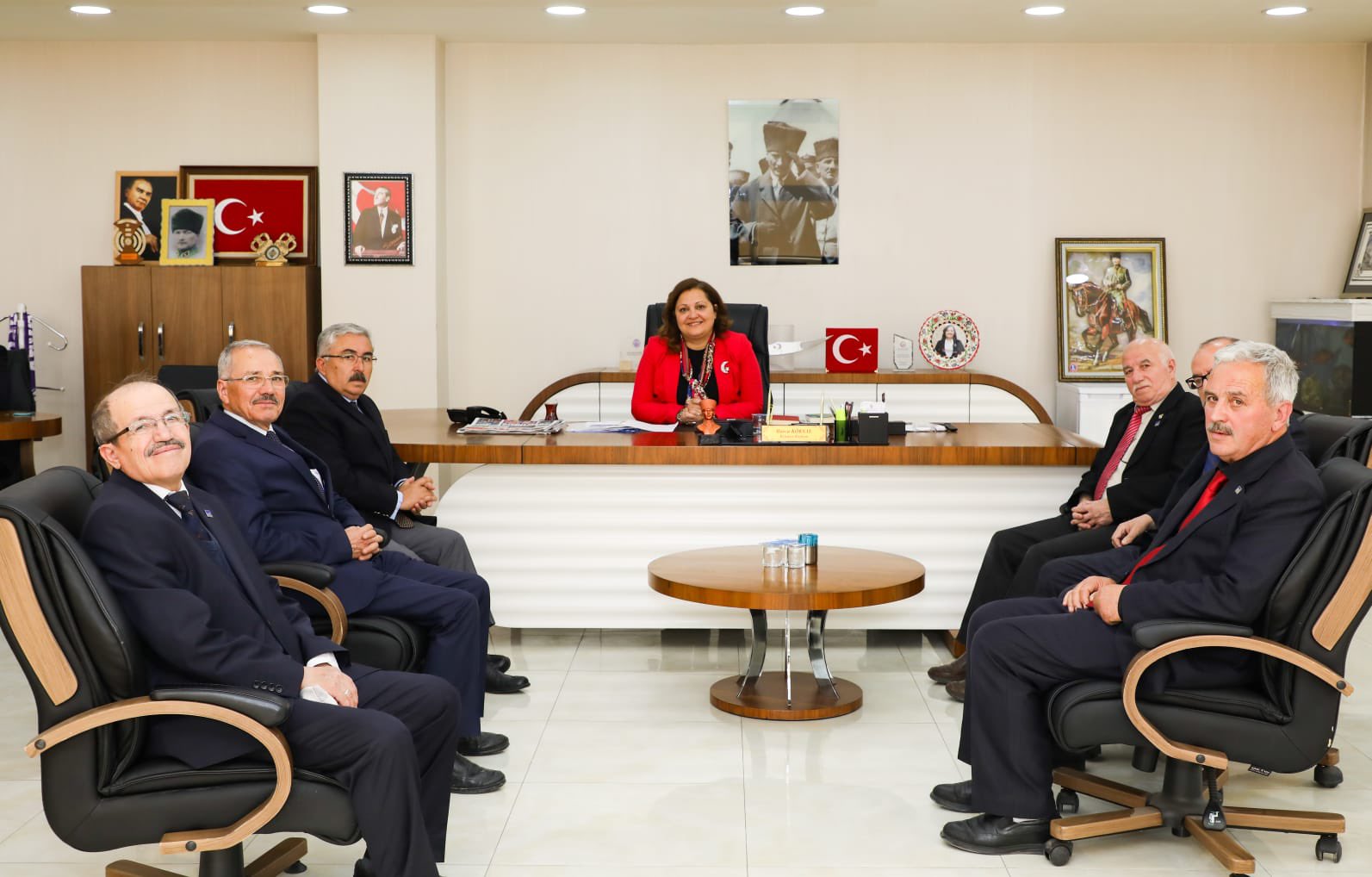 "NAZİK ZİYARETLERİNDEN DOLAYI TEŞEKKÜR EDİYORUM"