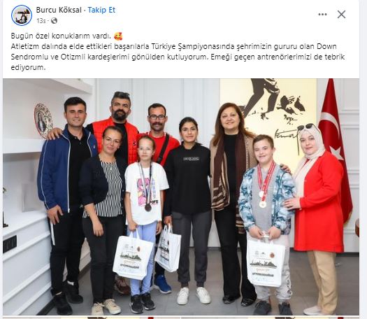 BAŞKAN KÖKSAL AFYONLU ŞAMPİYONLARI KONUK ETTİ