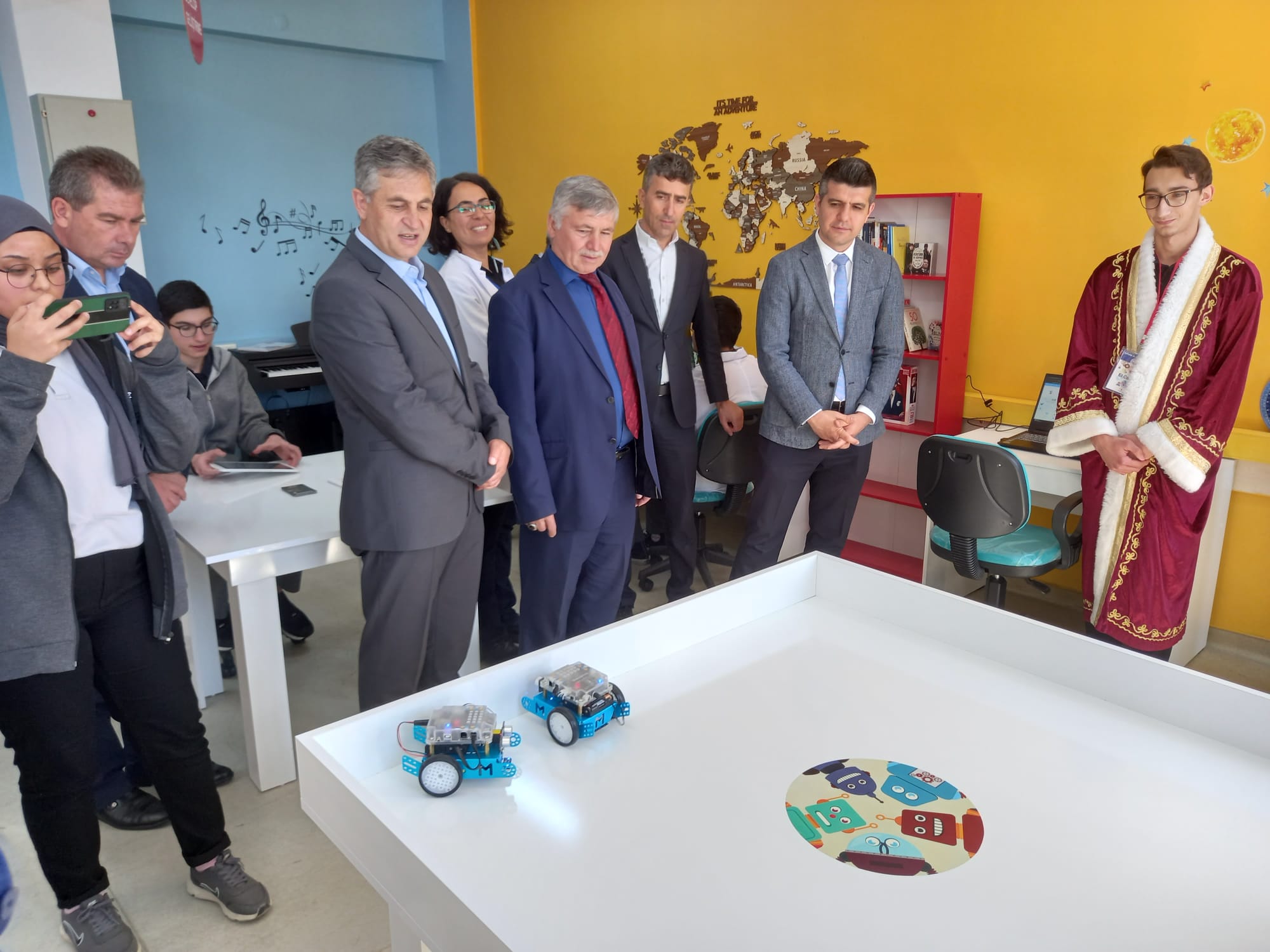 Çay Anadolu Lisesinde Future Classroom Lab Açıldı