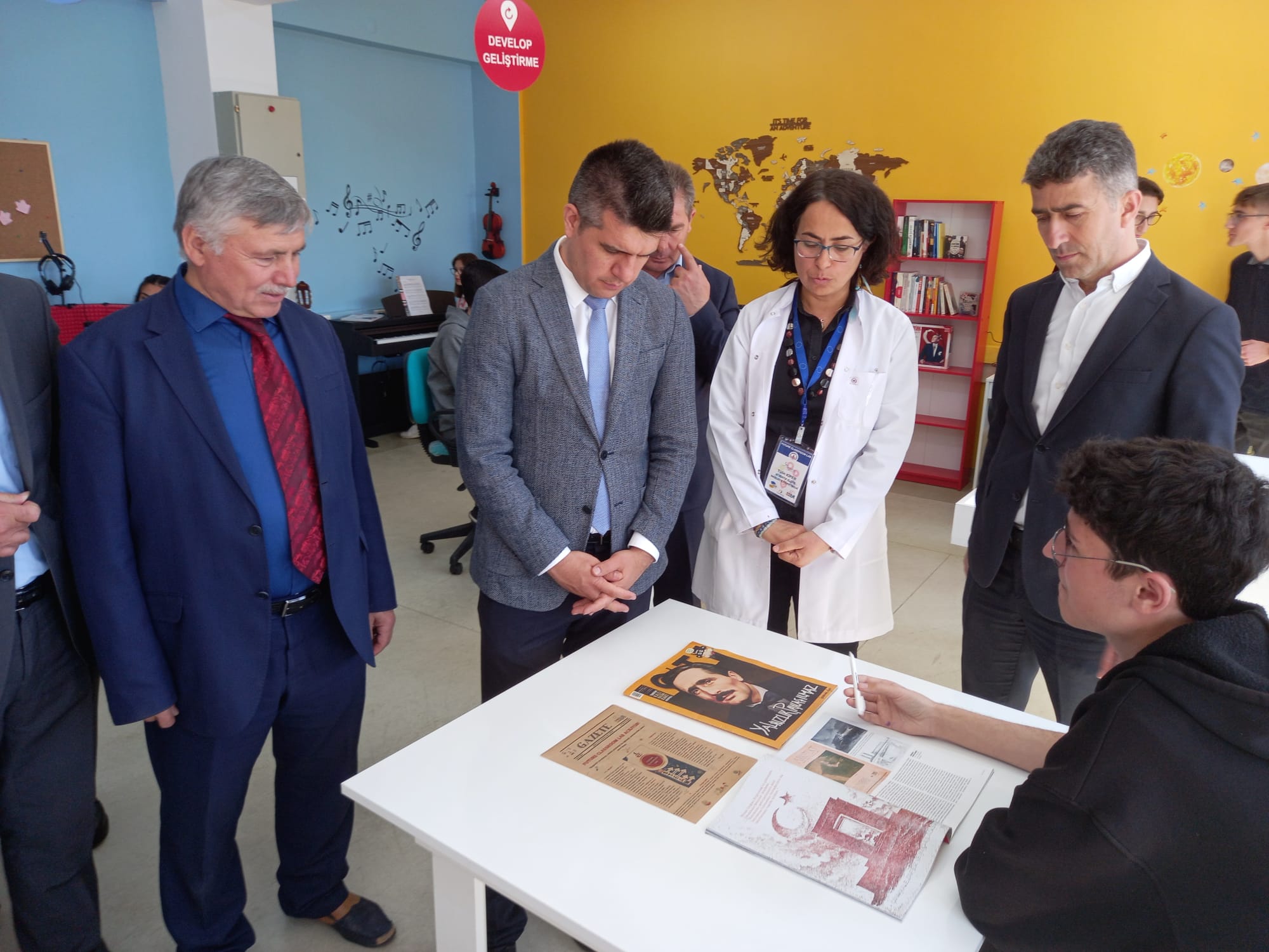 Çay Anadolu Lisesinde Future Classroom Lab Açıldı