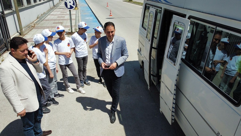 KAYMAKAM BOLAT TRAFİK HAFTASINI KUTLADI