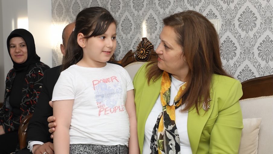Başkan Köksal, Şehit Ailesine Taziye Ziyaretinde Bulundu
