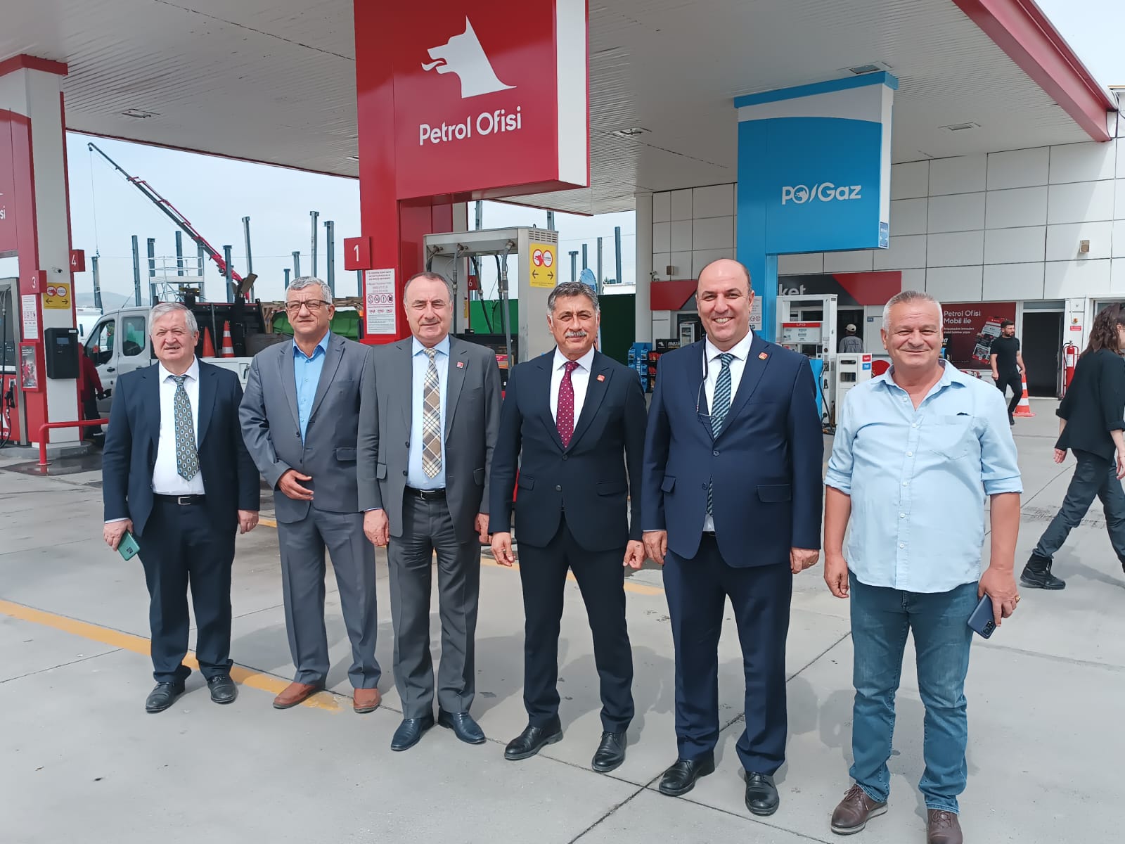 Genel Başkan Özgür Özel Afyon'da Batı Petrol'de Karşılandı