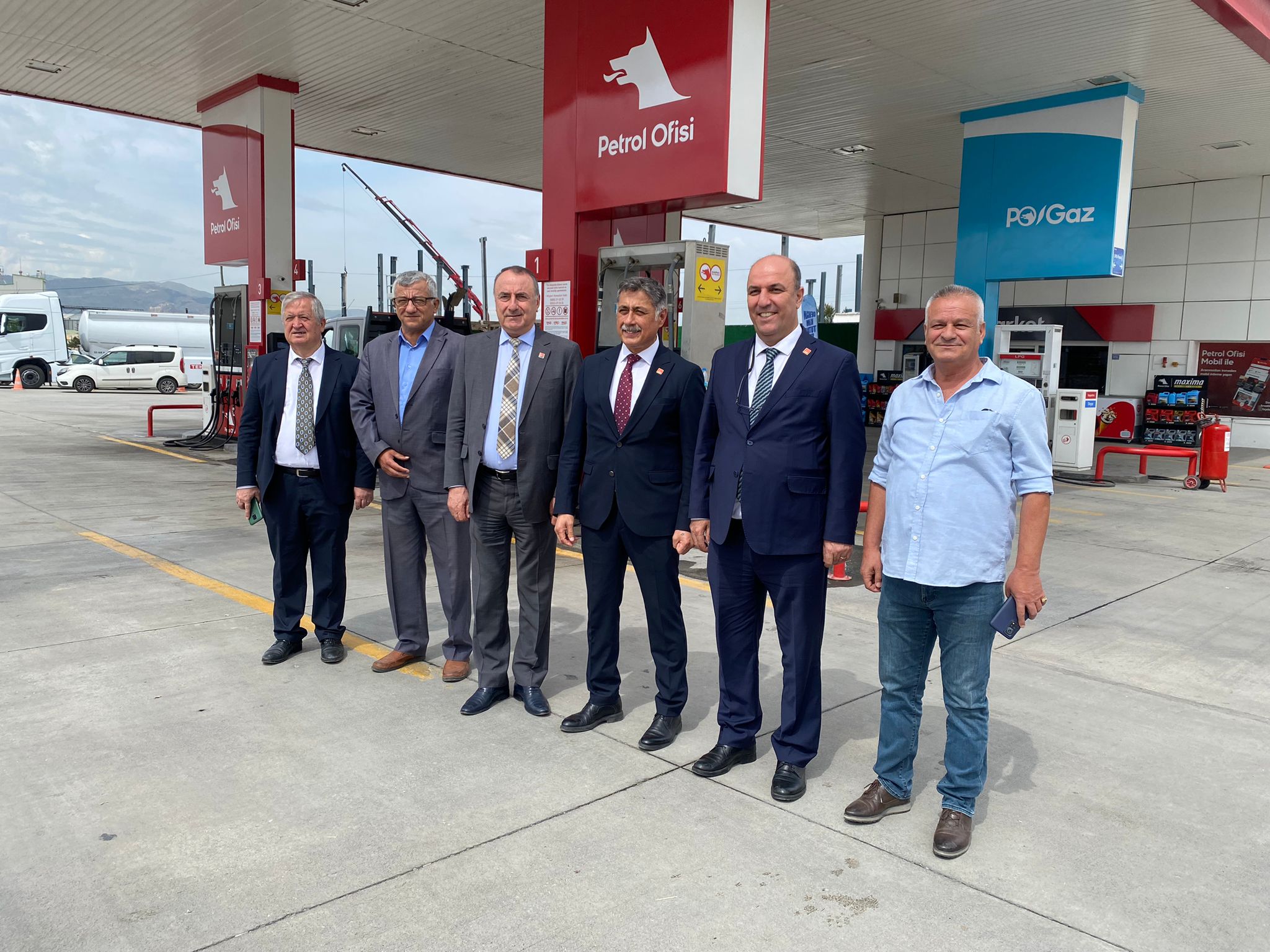 Genel Başkan Özgür Özel Afyon'da Batı Petrol'de Karşılandı