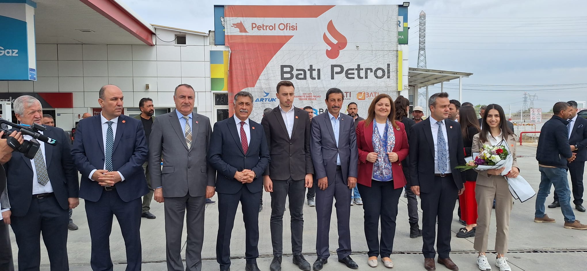 Genel Başkan Özgür Özel Afyon'da Batı Petrol'de Karşılandı