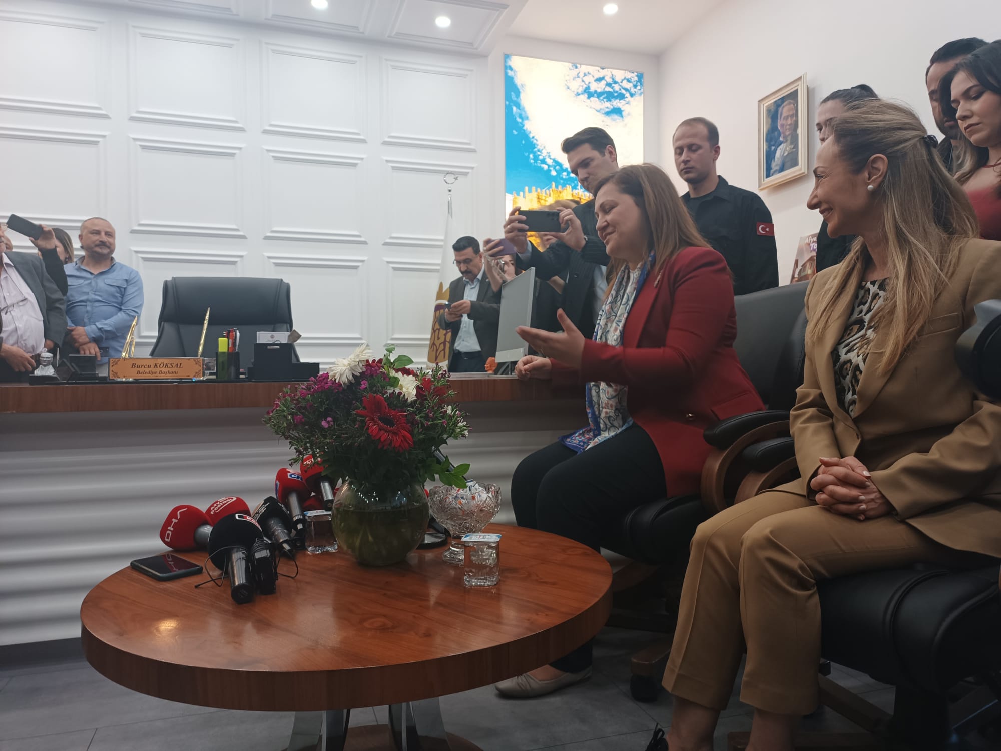 CHP Genel Başkanı Özgür Özel Başkan Köksal'ı Ziyaret Etti