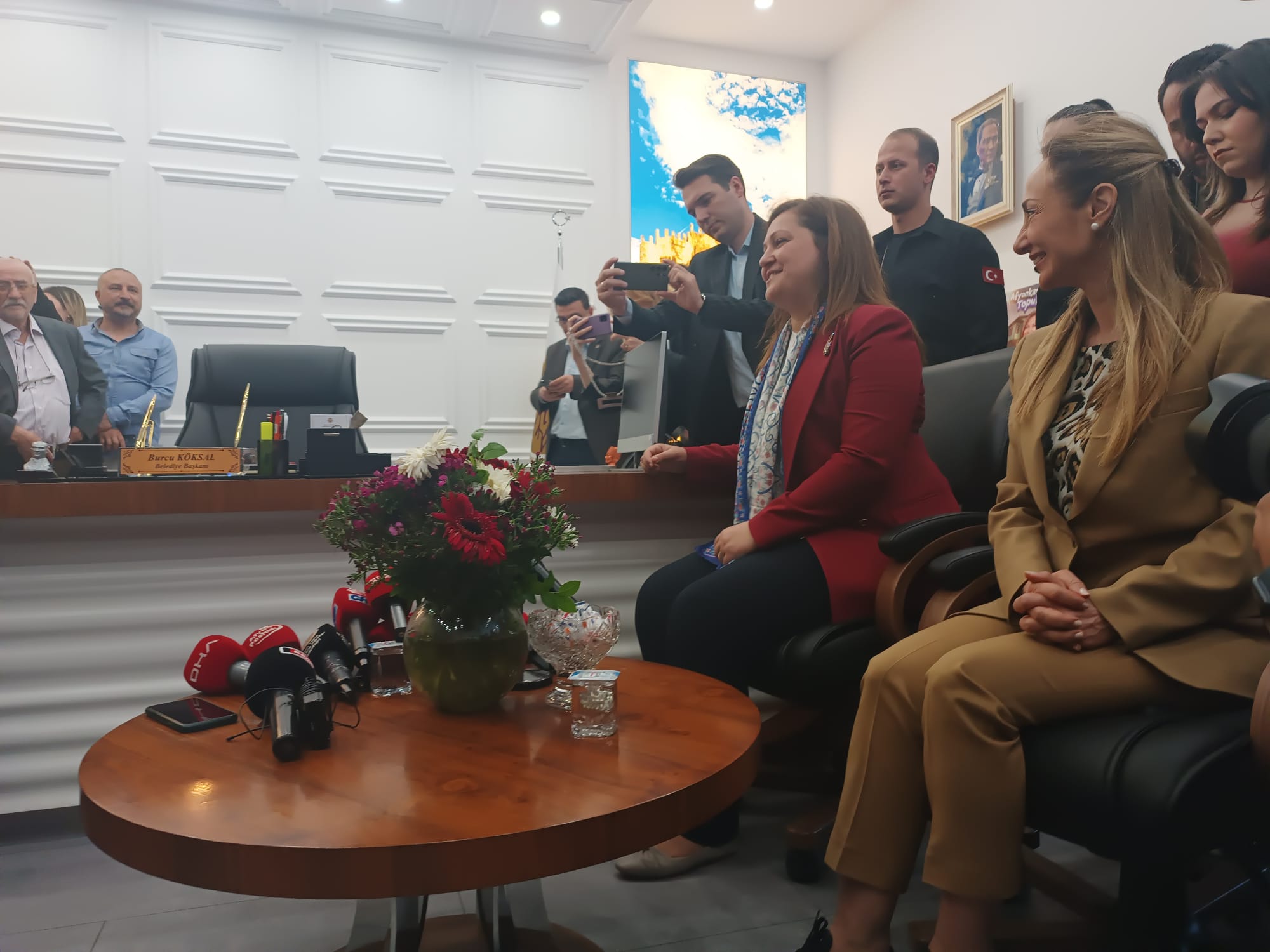 CHP Genel Başkanı Özgür Özel Başkan Köksal'ı Ziyaret Etti