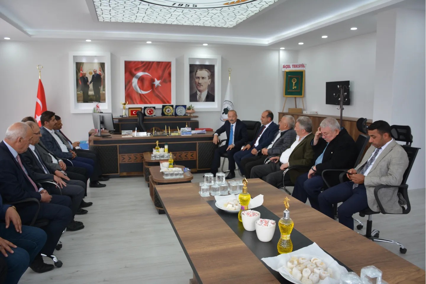 TAYTAK  DİŞLİ BELEDİYESİNİ ZİYARET ETTİ