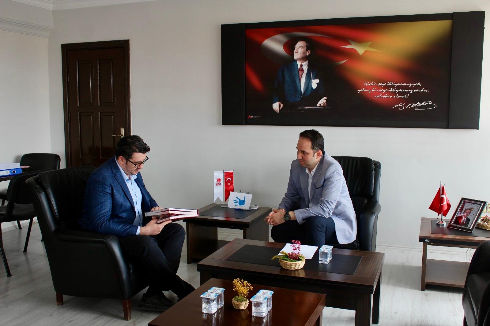 Kaymakam Bolat, Şehit Oğlu Mehmet Borazan'ı Ziyaret Etti