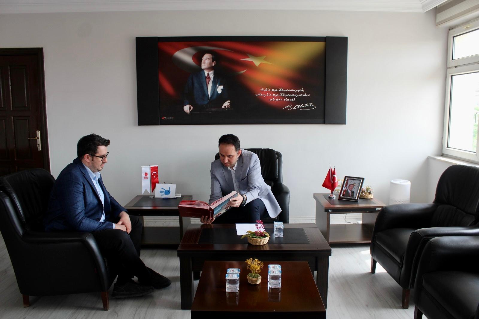 Kaymakam Bolat, Şehit Oğlu Mehmet Borazan'ı Ziyaret Etti