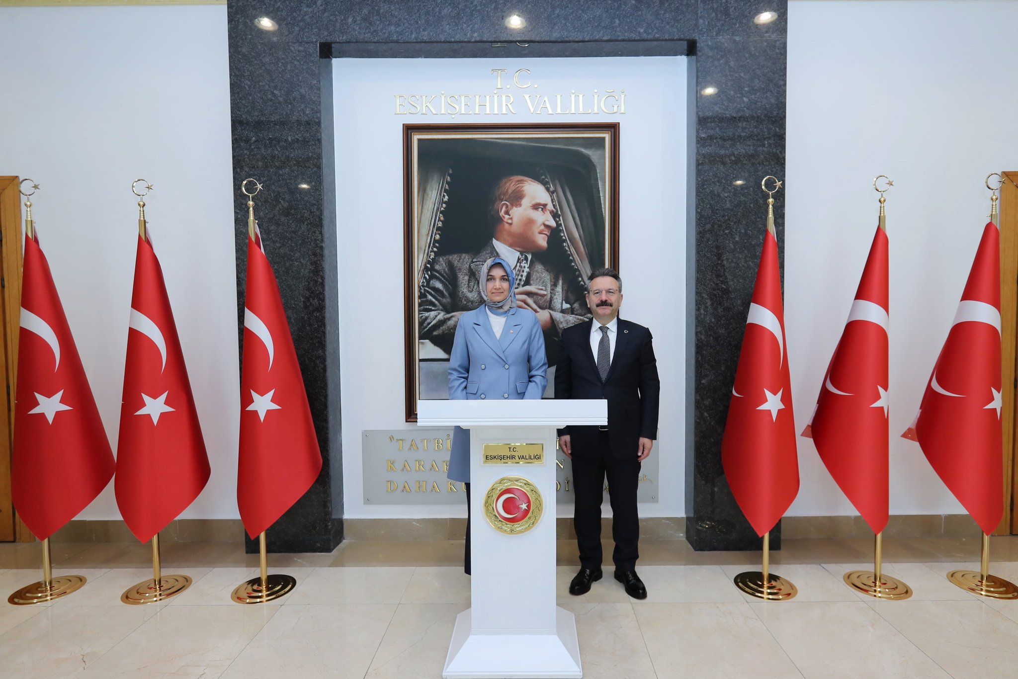 Eskişehir ve Afyonkarahisar Valileri  İşbirliği İçin Buluştu