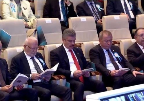 OLGUN DANIŞTAY TÖRENİNDEKİ YERİNİ ALDI