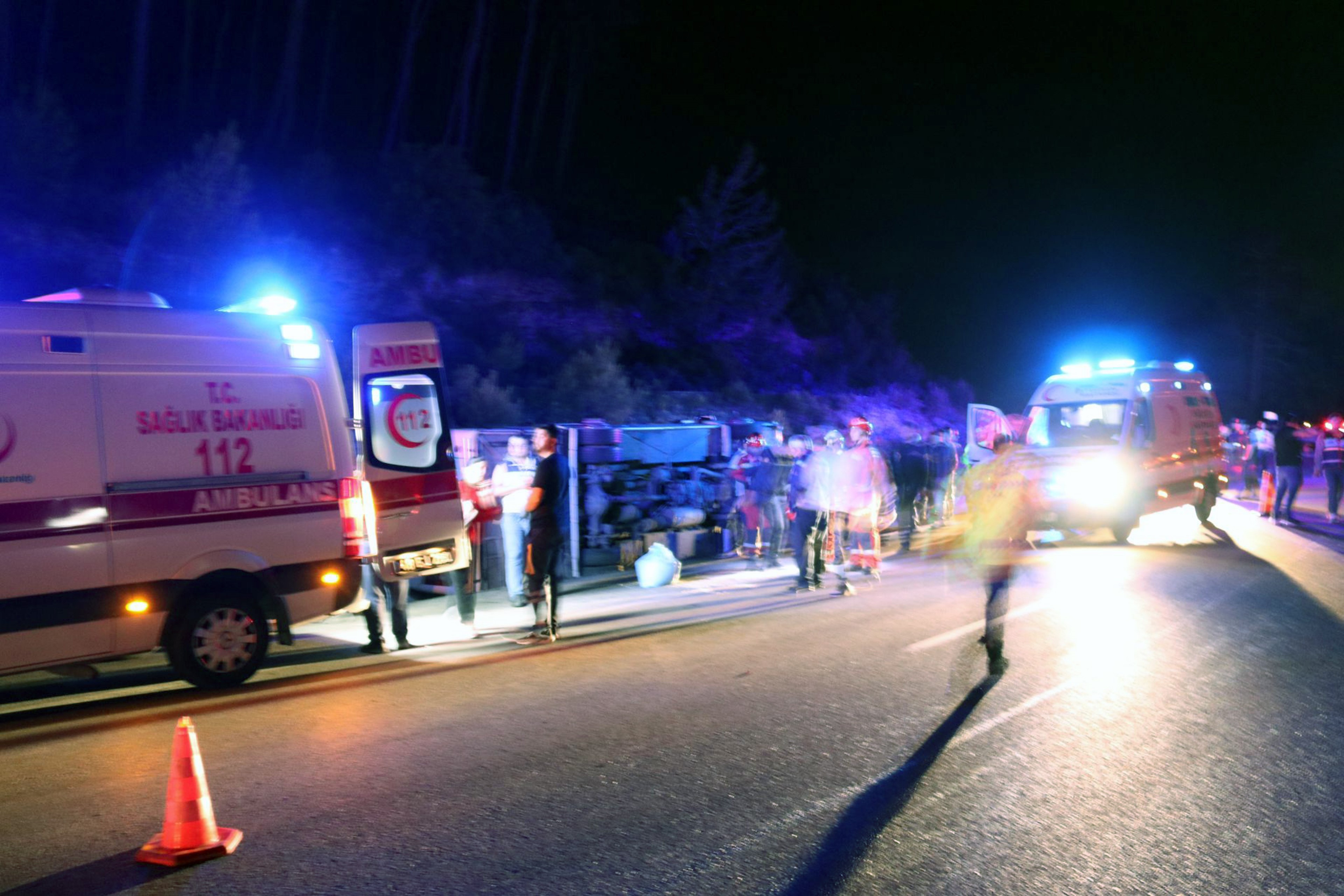 Öğrencileri Taşıyan Midibüs Şarampole Uçtu!